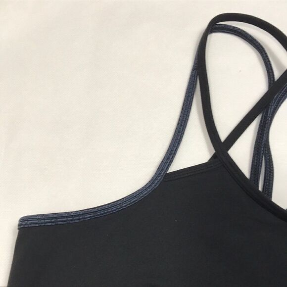 Athleta Jacquard Empowerment Tank Black Blue XXS - Picture 8 of 9